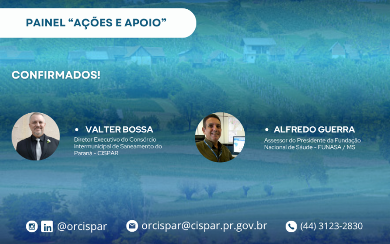 Saneamento Rural: Desafios e Soluções - CONFIRMADOS!