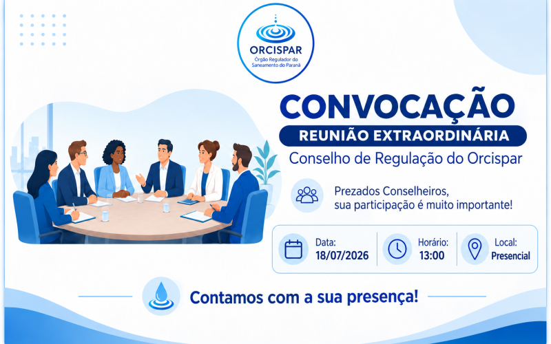 Convocação para 37º reunião extraordinária do Conselho de Regulação e Fiscalização 
