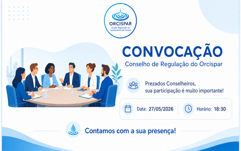 Convocação para 35º reunião do Conselho de Regulação e Fiscalização 