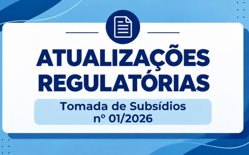Tomada de subsídios sobre a elaboração da Agenda Regulatória 2027-2028 do Orcispar começa nesta segunda-feira