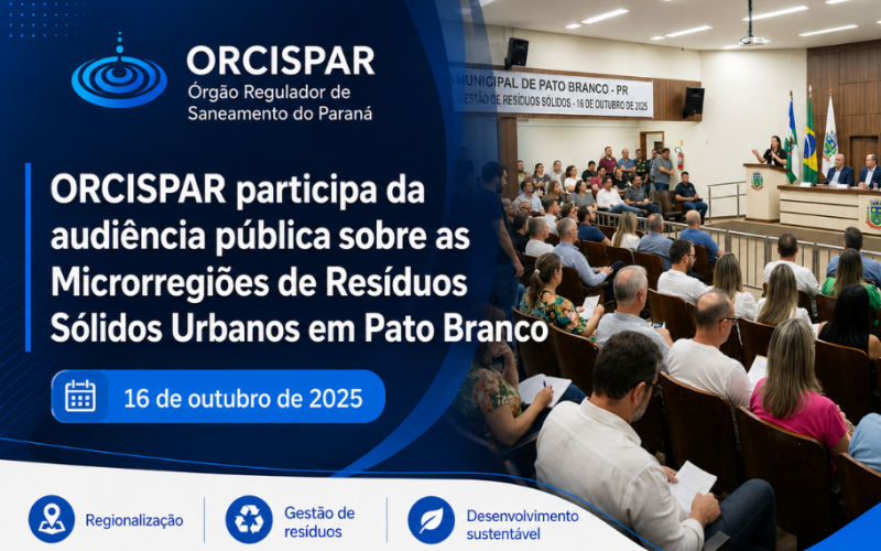 Audiência Pública sobre as Microrregiões de Resíduos Sólidos Urbanos Pato Branco - PR